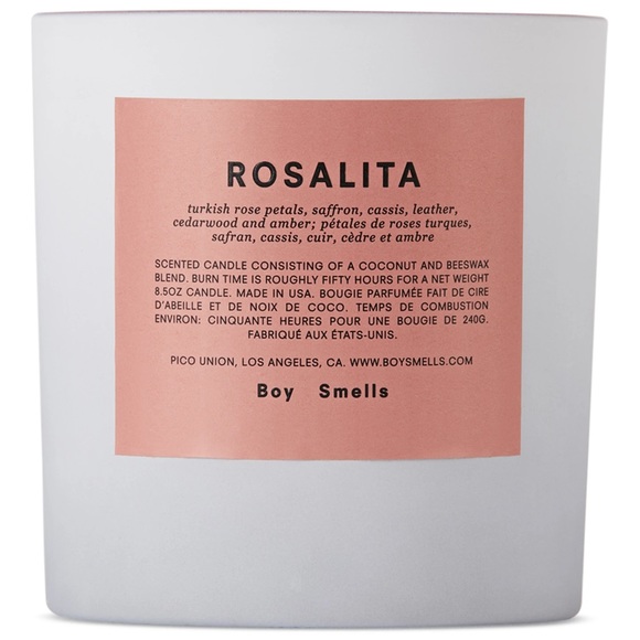 BNIB Boy Smells Rosalita candle 8.5 oz - Picture 2 of 2
